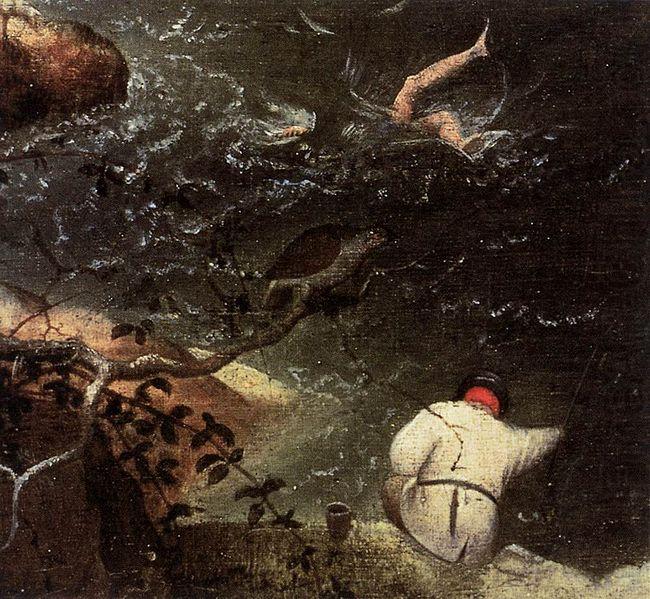 Pieter Bruegel the Elder Fall of Icarus oil painting picture